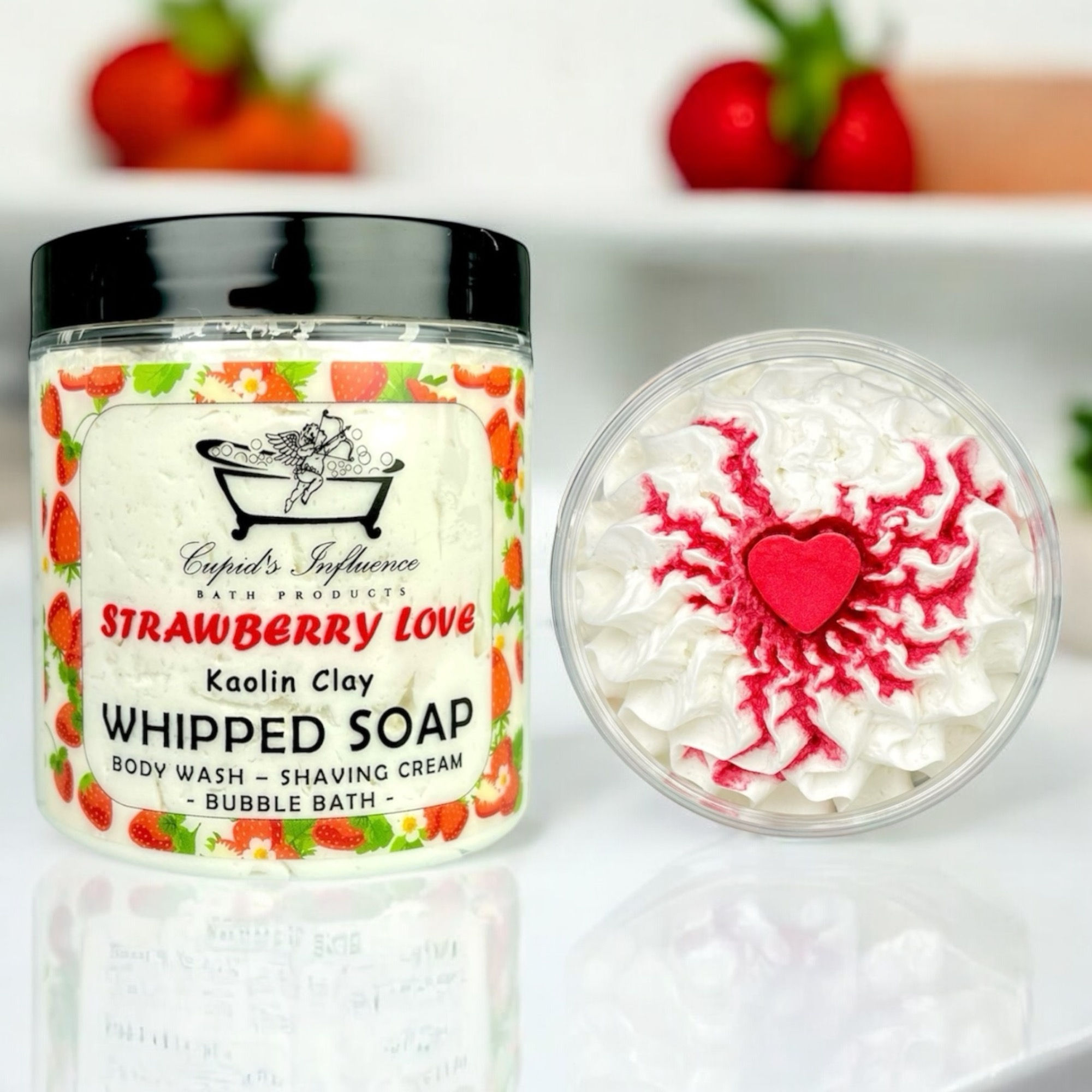 Strawberry Love Whipped Soap