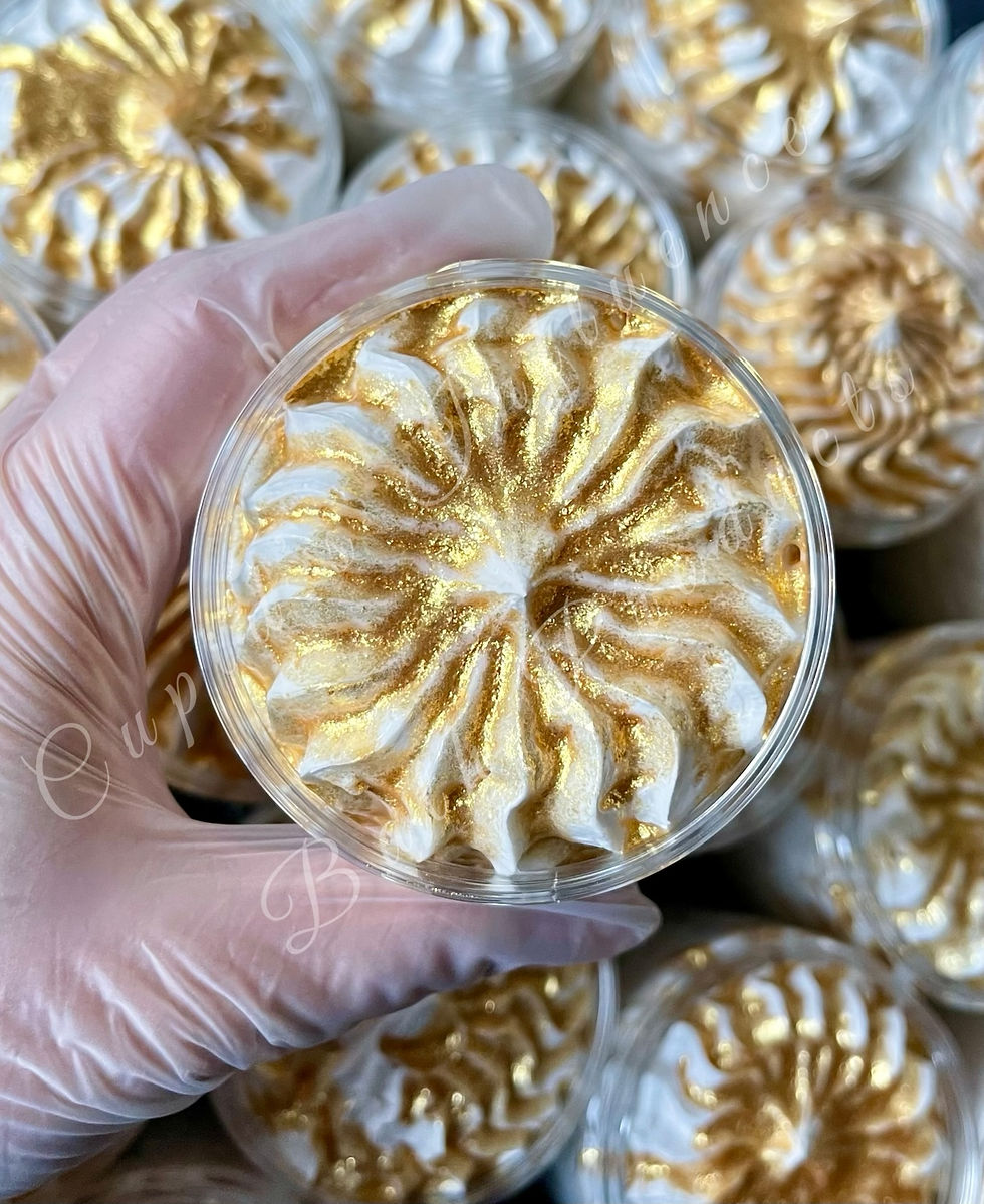 Thumbnail: Baby Powder Bath Gift Set | Whipped Soap & Exfoliating Soap Sponge