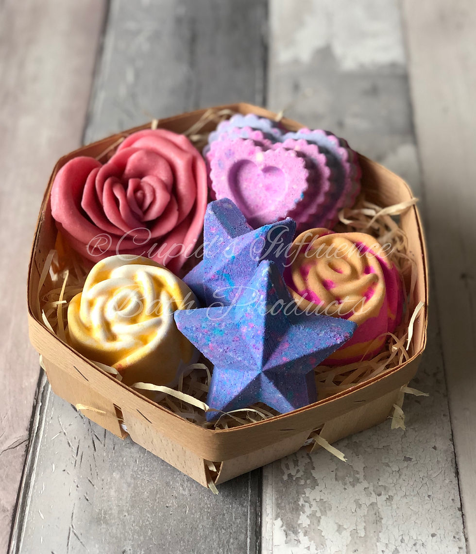 Bath Bombs Hamper Set