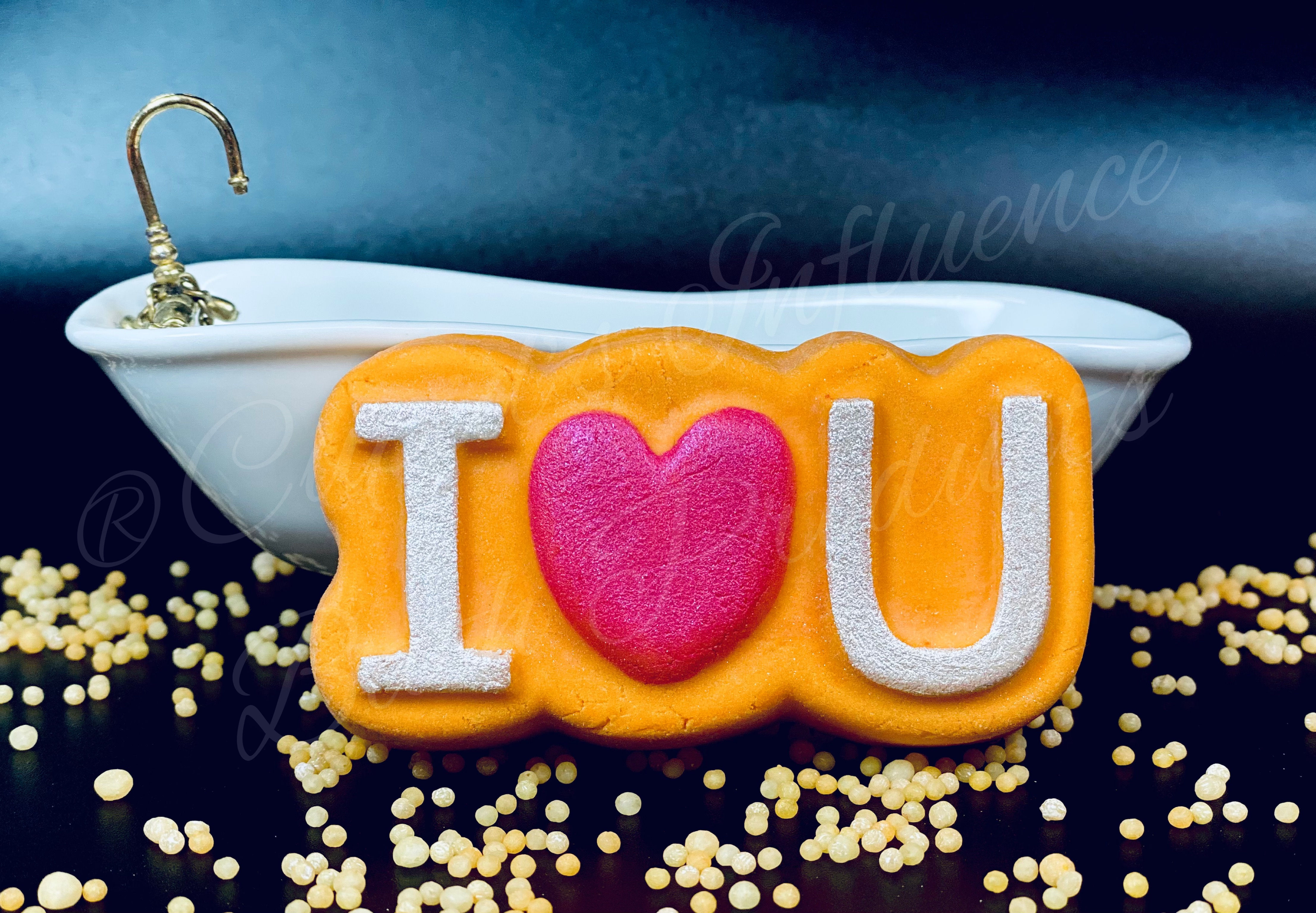 I Luv U Coco Mango Bubble Bath Bar