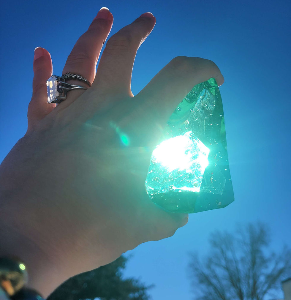 Thumbnail: Sacred Waterkeeper Key's of Abundance - Aurora Diamond Light Activator Andara 