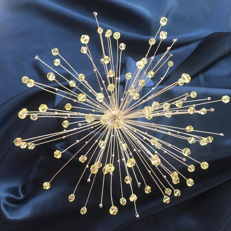 Thumbnail: Sparkly beady Bouquet - have bouquet will travel