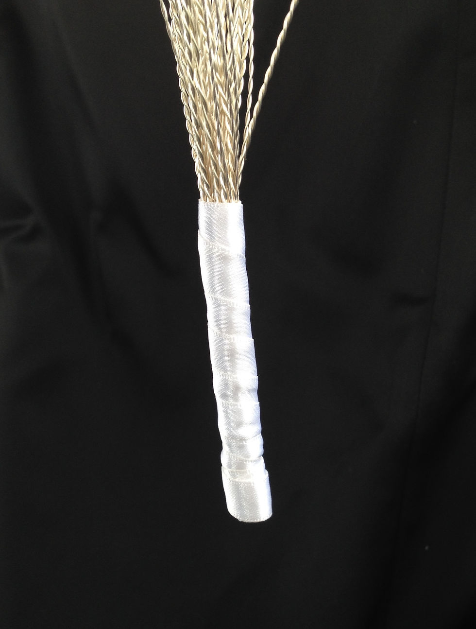 Thumbnail: Swarovski crystal, faux pearl and bead cake topper or light catcher