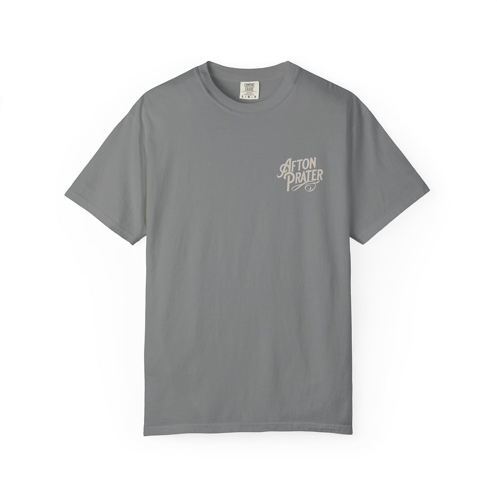 Thumbnail: "Can She Bait a Hook?" (On Back) Unisex Garment-Dyed T-shirt (Logo on Front)