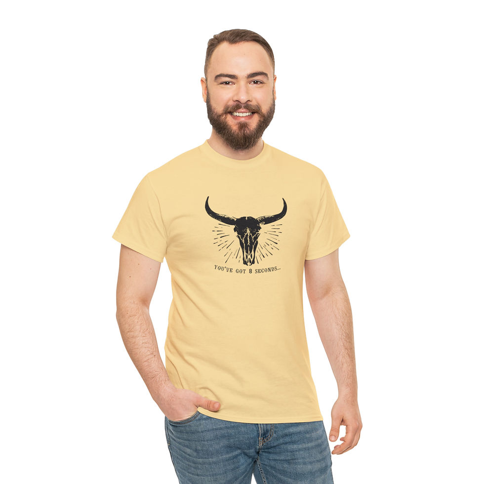 Thumbnail: "You've Got 8 Seconds" Unisex Heavy Cotton Tee