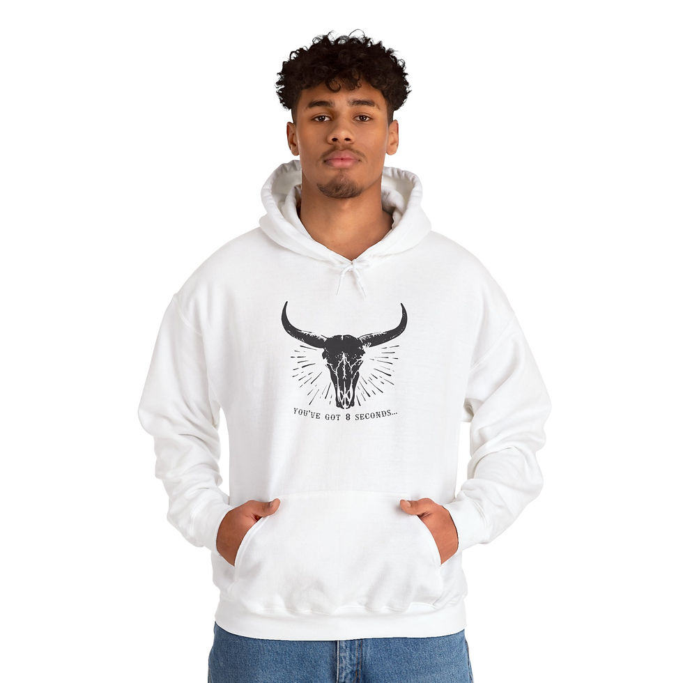 Thumbnail: "You've Got 8 Seconds" Unisex Heavy Blend™ Hooded Sweatshirt