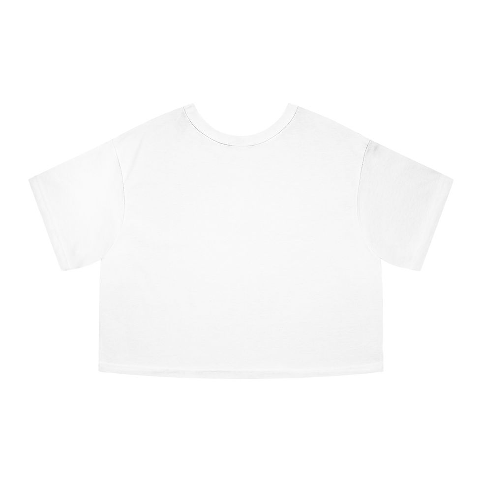 Thumbnail: "A Little Bit of Grit & A Little Bit of Grace" Cropped T-Shirt (Turquoise)