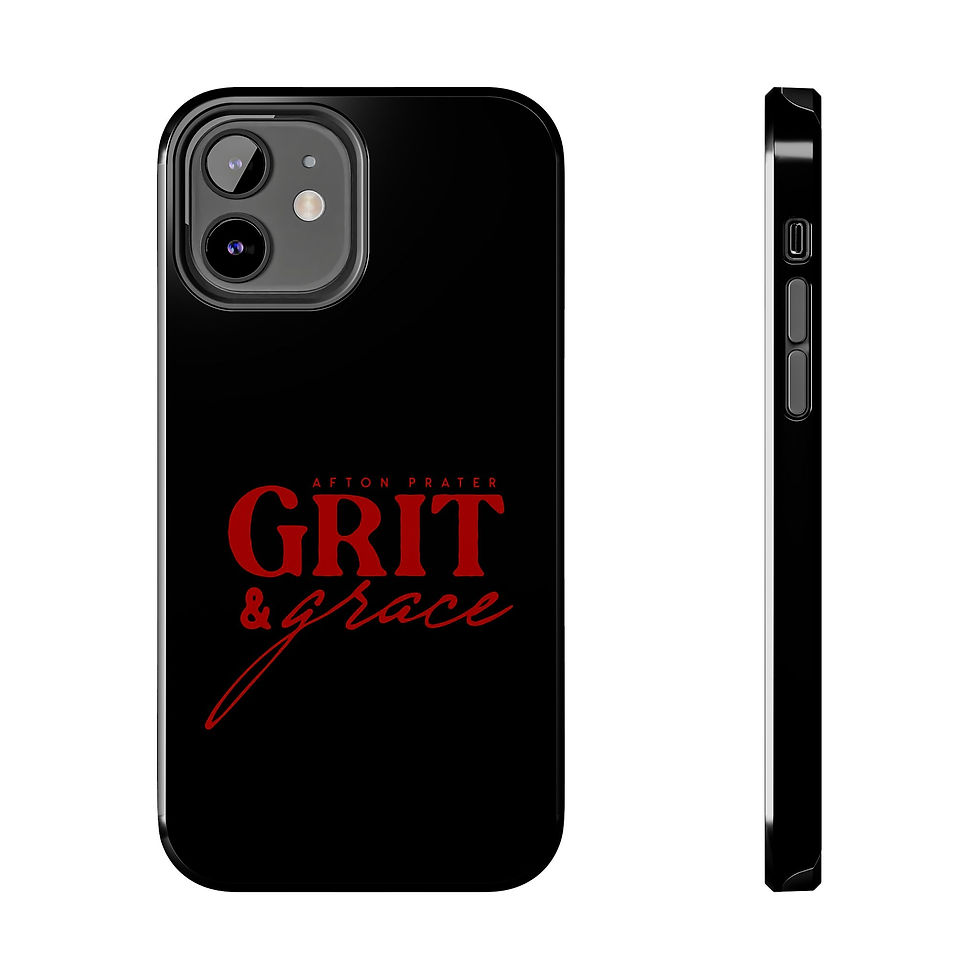 Thumbnail: "Grit & Grace" Tough Phone Cases, Case-Mate (Red)