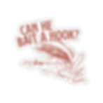 Thumbnail: "Can He Bait a Hook?" Kiss-Cut Stickers 