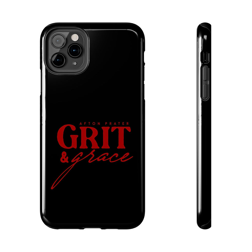 Thumbnail: "Grit & Grace" Tough Phone Cases, Case-Mate (Red)