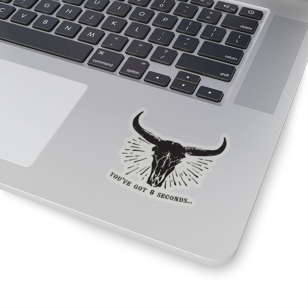 Thumbnail: "You've Got 8 Seconds" Kiss-Cut Stickers 