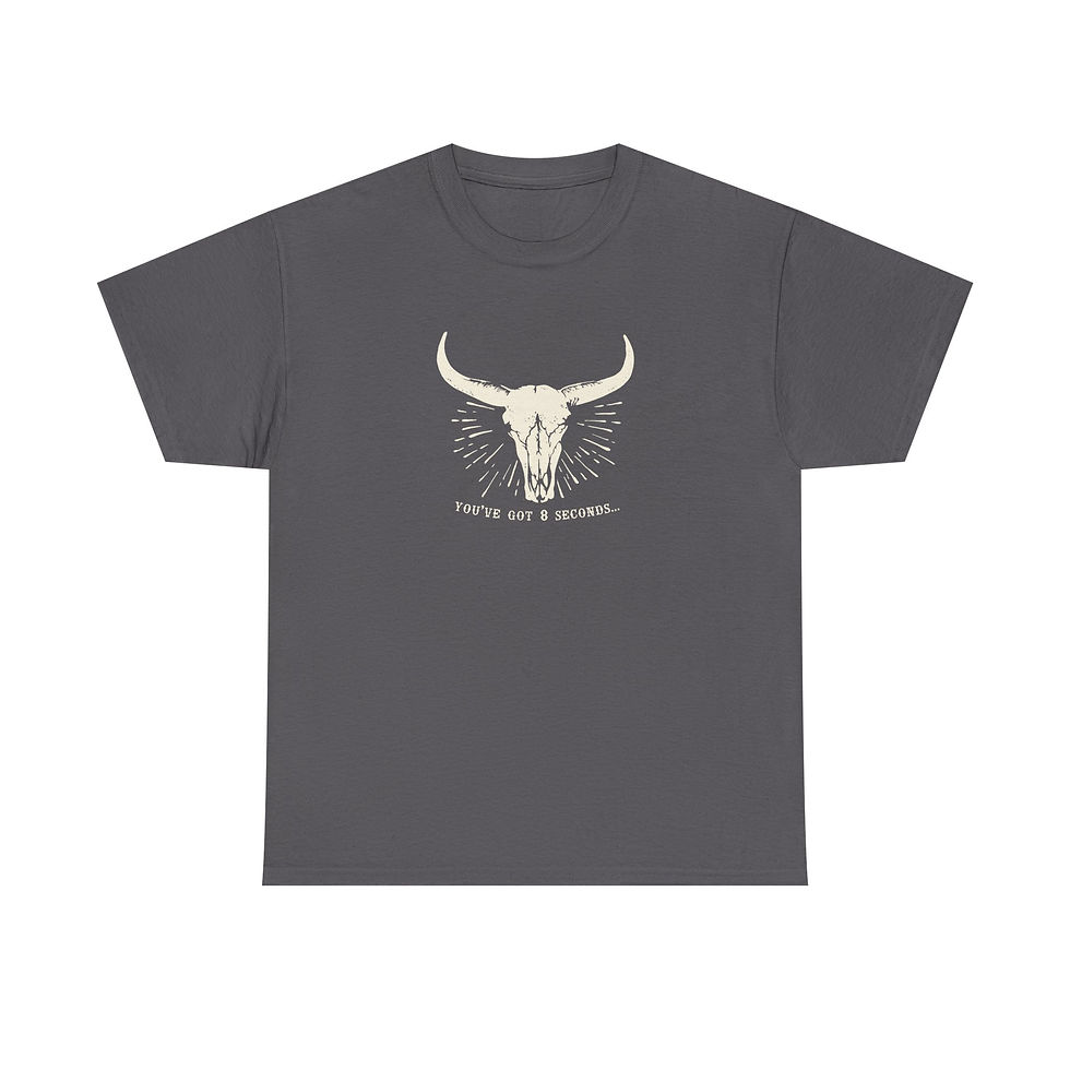Thumbnail: "You've Got 8 Seconds" Unisex Heavy Cotton Tee