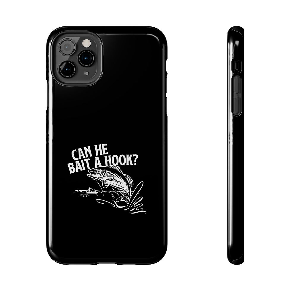 Thumbnail: "Can He Bait a Hook?" Tough Phone Cases, Case-Mate
