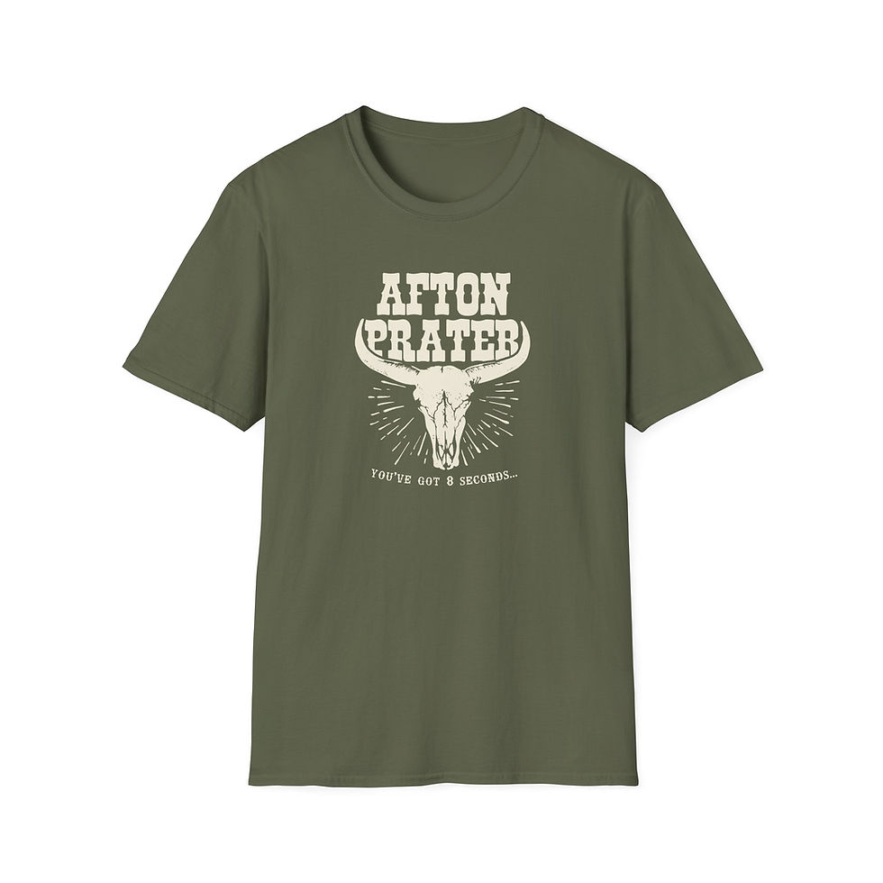 Thumbnail: "You've Got 8 Seconds" Unisex Softstyle T-Shirt With Logo