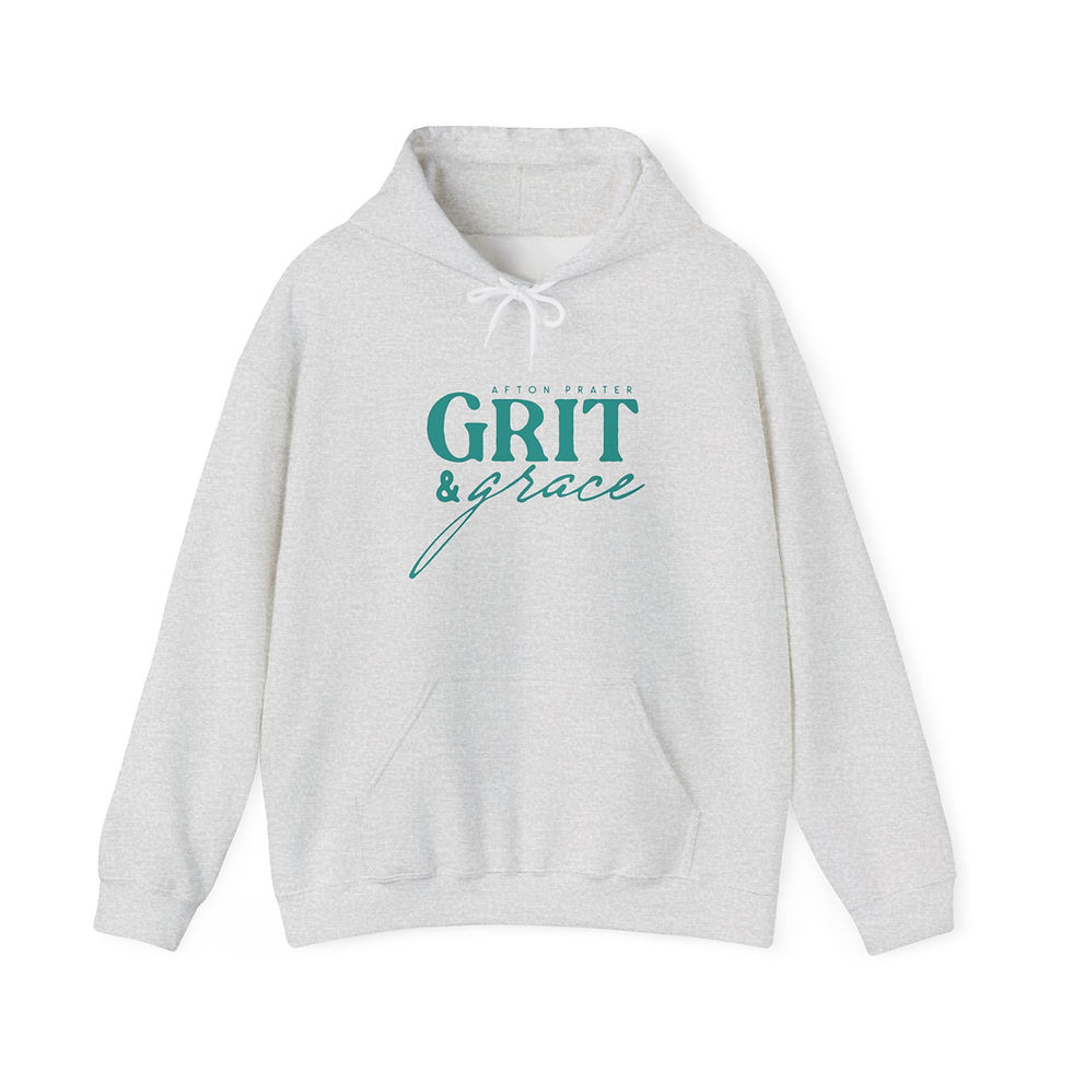 Thumbnail: "Grit & Grace" Heavy Blend™ Hooded Sweatshirt (Turquoise)