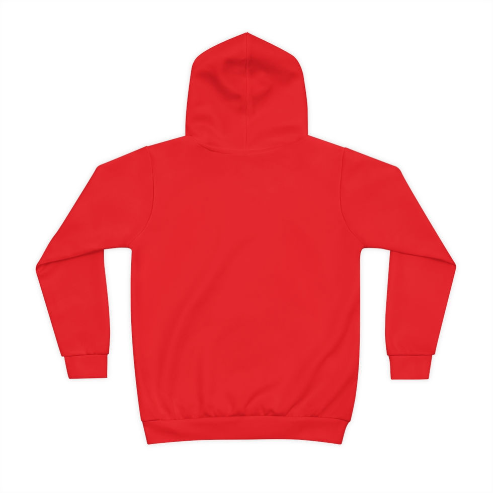 Thumbnail: "Grit & Grace" Children's Hoodie (AOP) (Black)