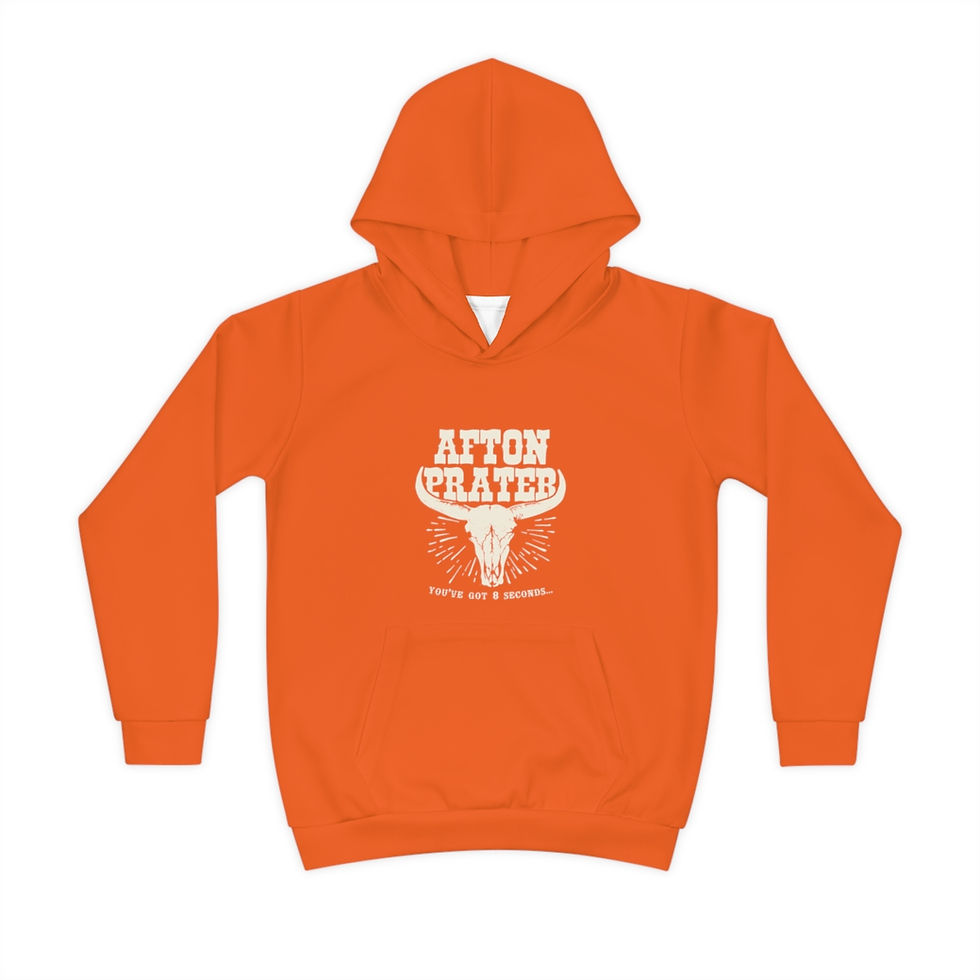 Thumbnail: "You've Got 8 Seconds" Children's Hoodie (AOP) With Logo