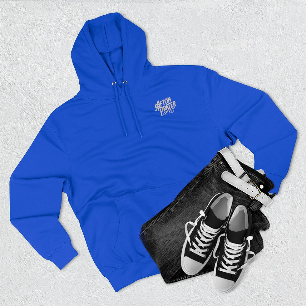 Thumbnail: Unisex Premium Pullover Hoodie (Afton Prater Logo)