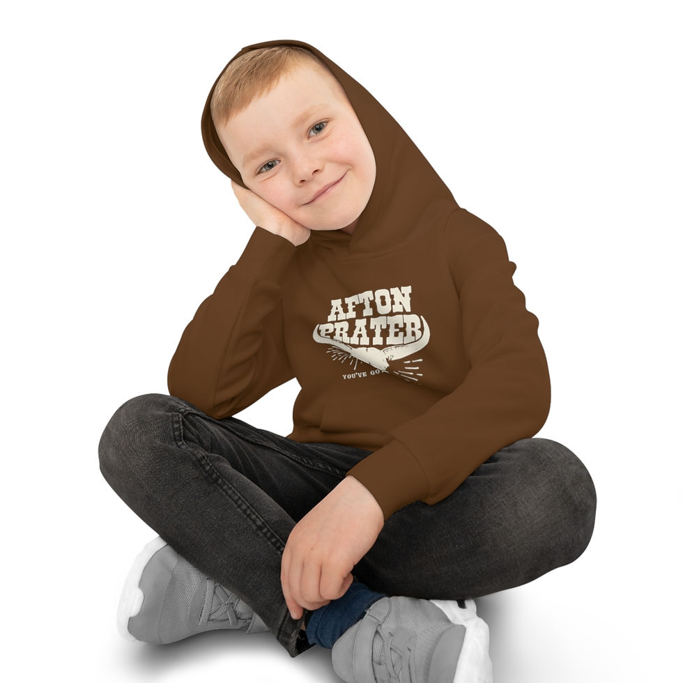 Thumbnail: "You've Got 8 Seconds" Children's Hoodie (AOP) With Logo
