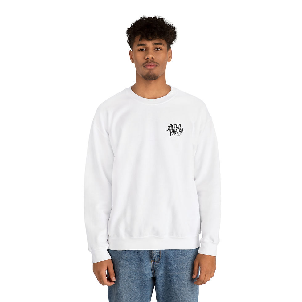 Thumbnail: "You've Got 8 Seconds" (On Back) Heavy Blend™ Crewneck Sweatshirt (Logo Front)