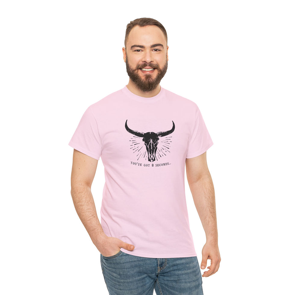 Thumbnail: "You've Got 8 Seconds" Unisex Heavy Cotton Tee