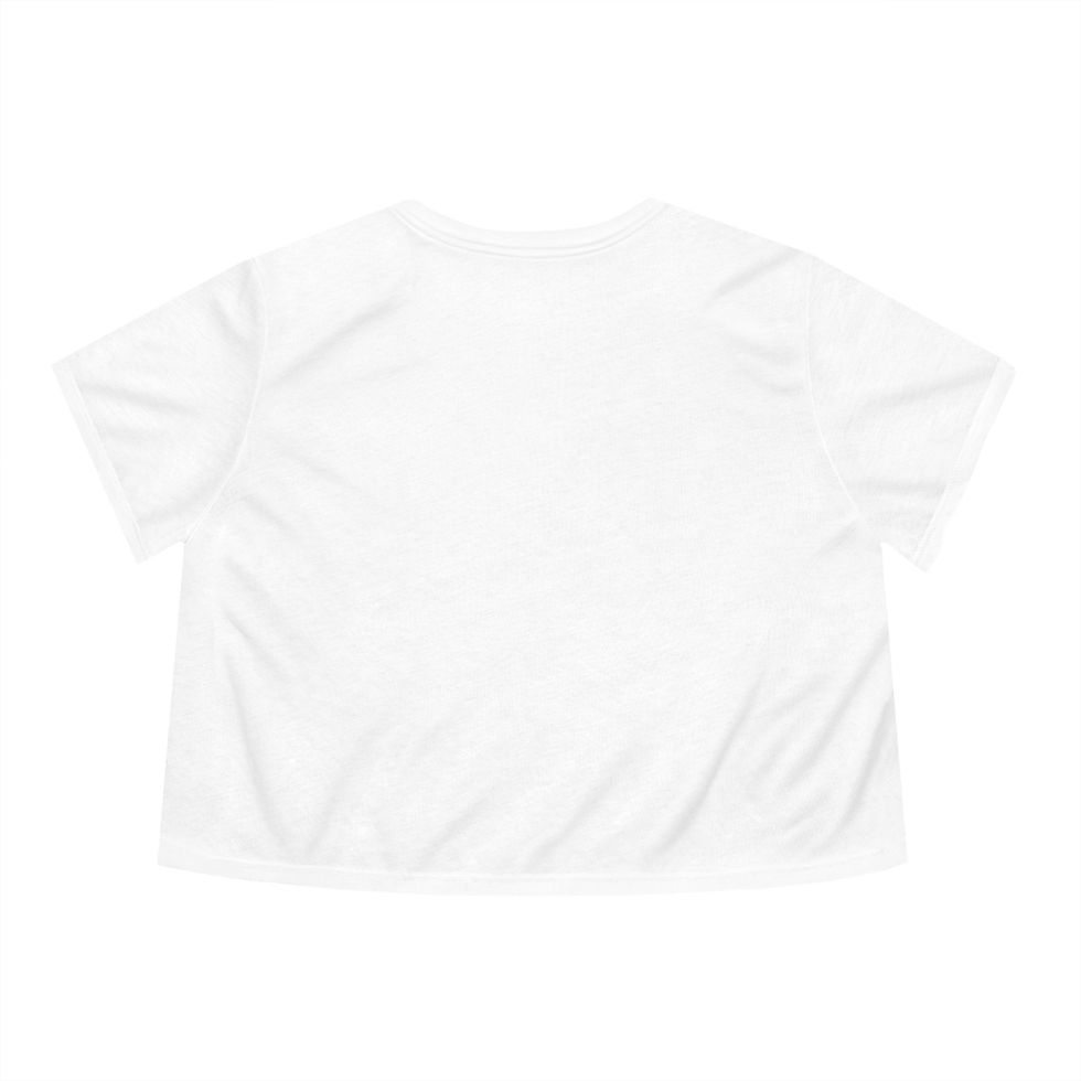 Thumbnail: "A Whole Lotta Whiskey & A Little Bit of Chase" Flowy Cropped Tee (Black)