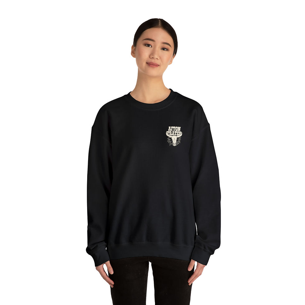 Thumbnail: Bull Unisex Heavy Blend™ Crewneck Sweatshirt With Logo