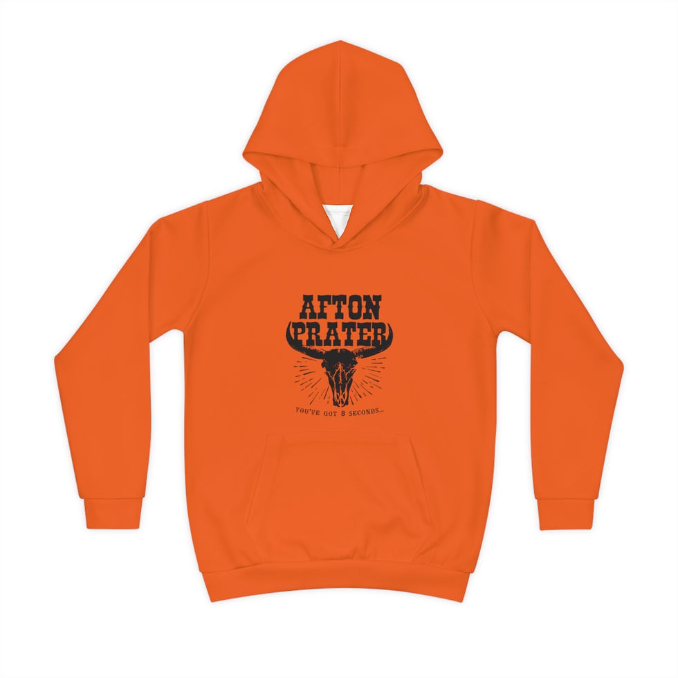 Thumbnail: "You've Got 8 Seconds" Children's Hoodie (AOP) With Logo