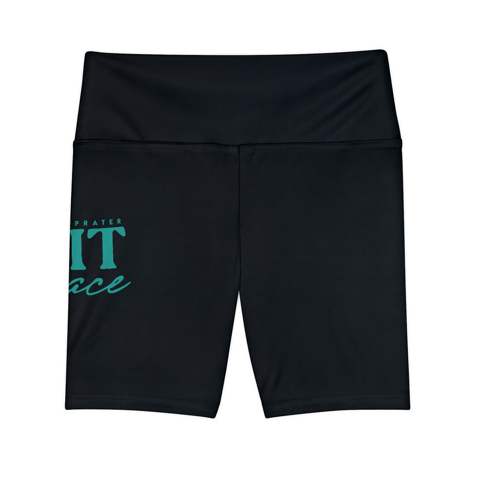 Thumbnail: "Grit & Grace" Women's Workout Shorts (Turquoise)