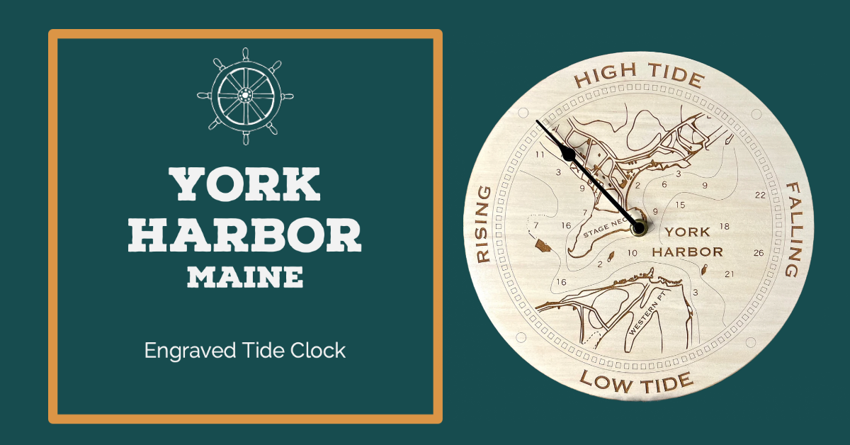 York Harbor Tide Clock