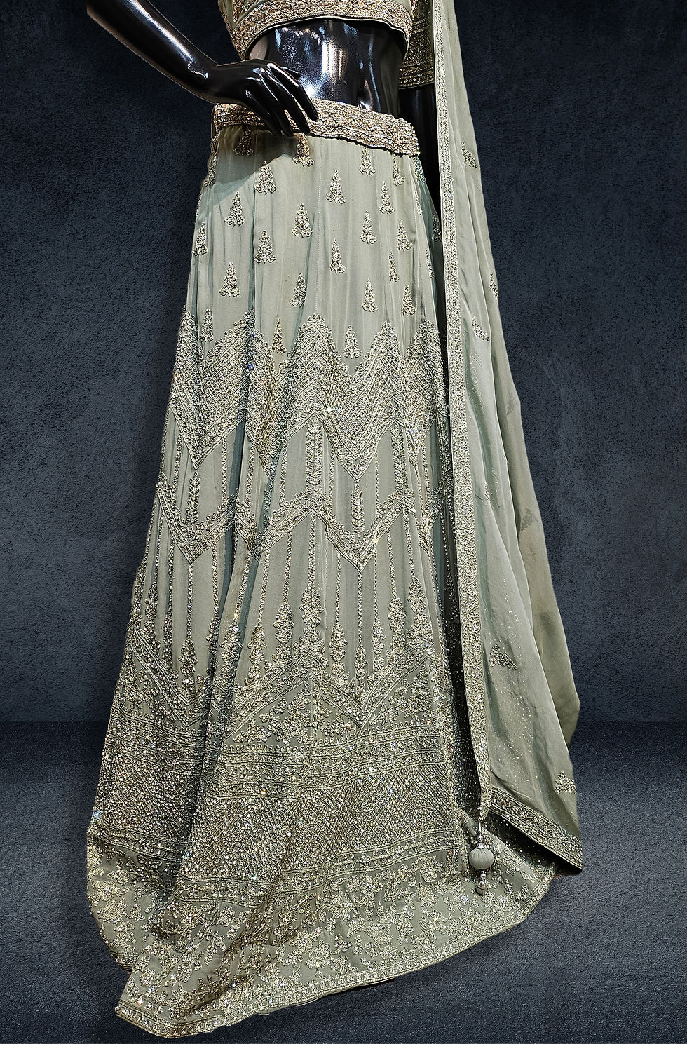 Thumbnail: Sage Lehenga