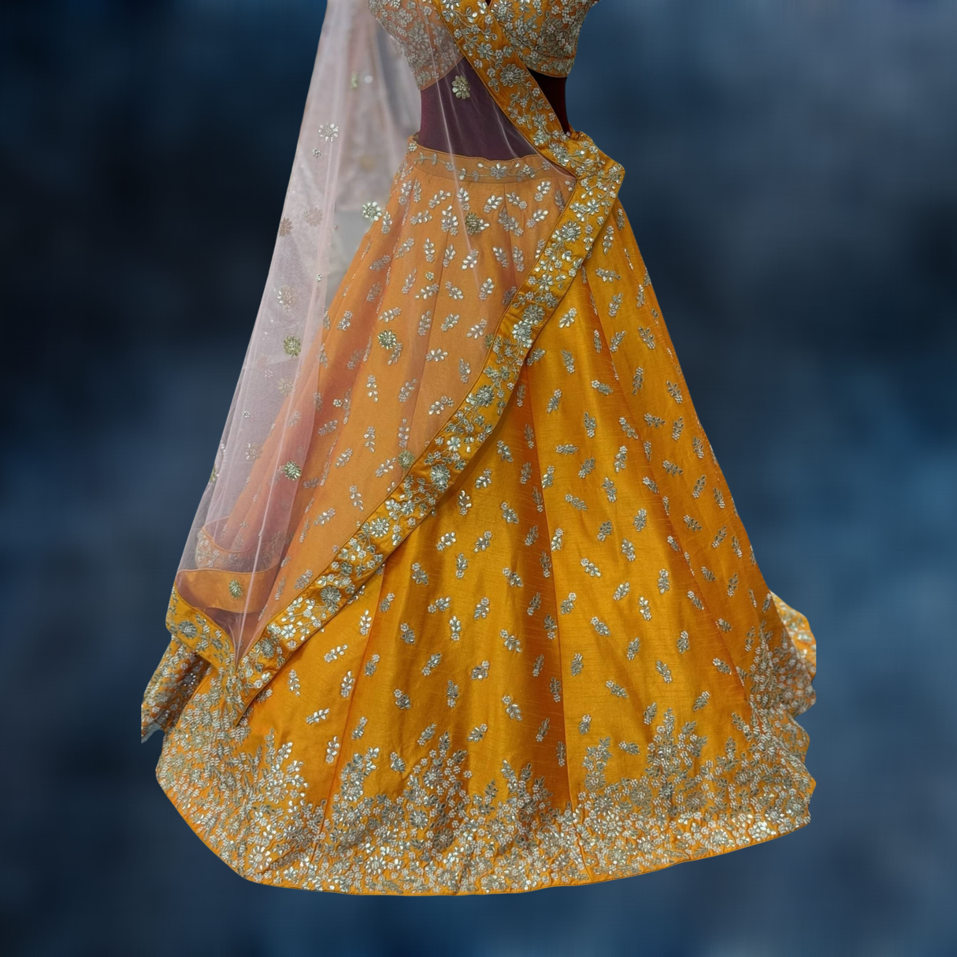 Divine Zinnia Gota Patti