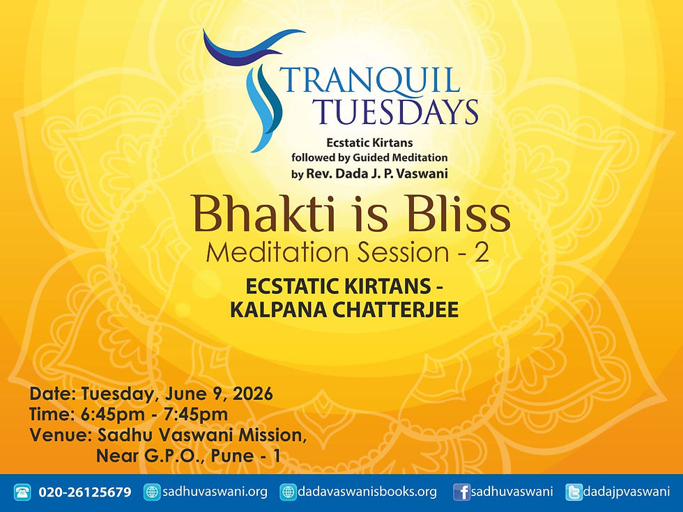 Tranquil Tuesdays - "Bhakti is Bliss"