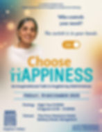 Choose Happiness - Didi Krishna in Bengaluru
