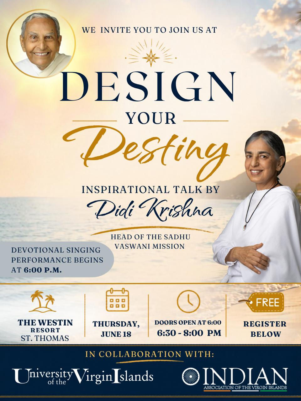 Design Your Destiny - by Didi Krishna in Virgin Islands