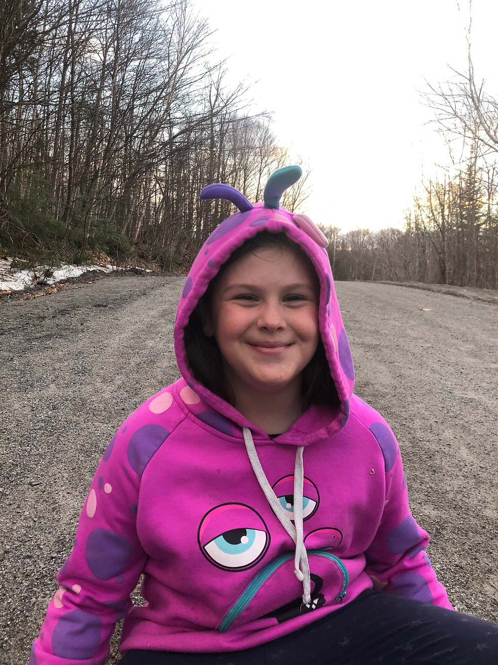Ève Baribeault, 9 ans