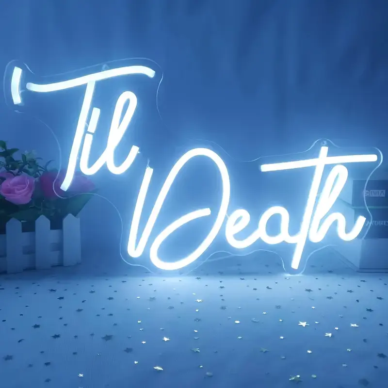 'Til Death Neon Light