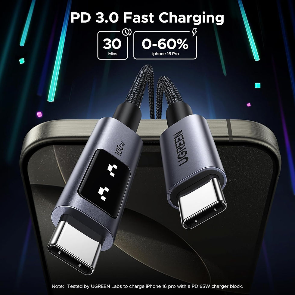 Miniatura: UGREEN Uno Cable USB C