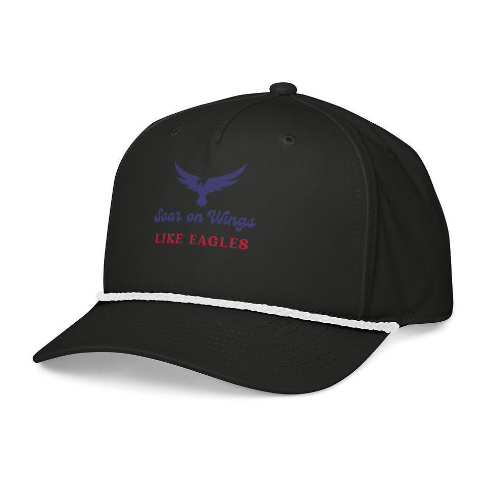 Thumbnail: Soar on Wings Like Eagles – Christian Classic Rope Cap