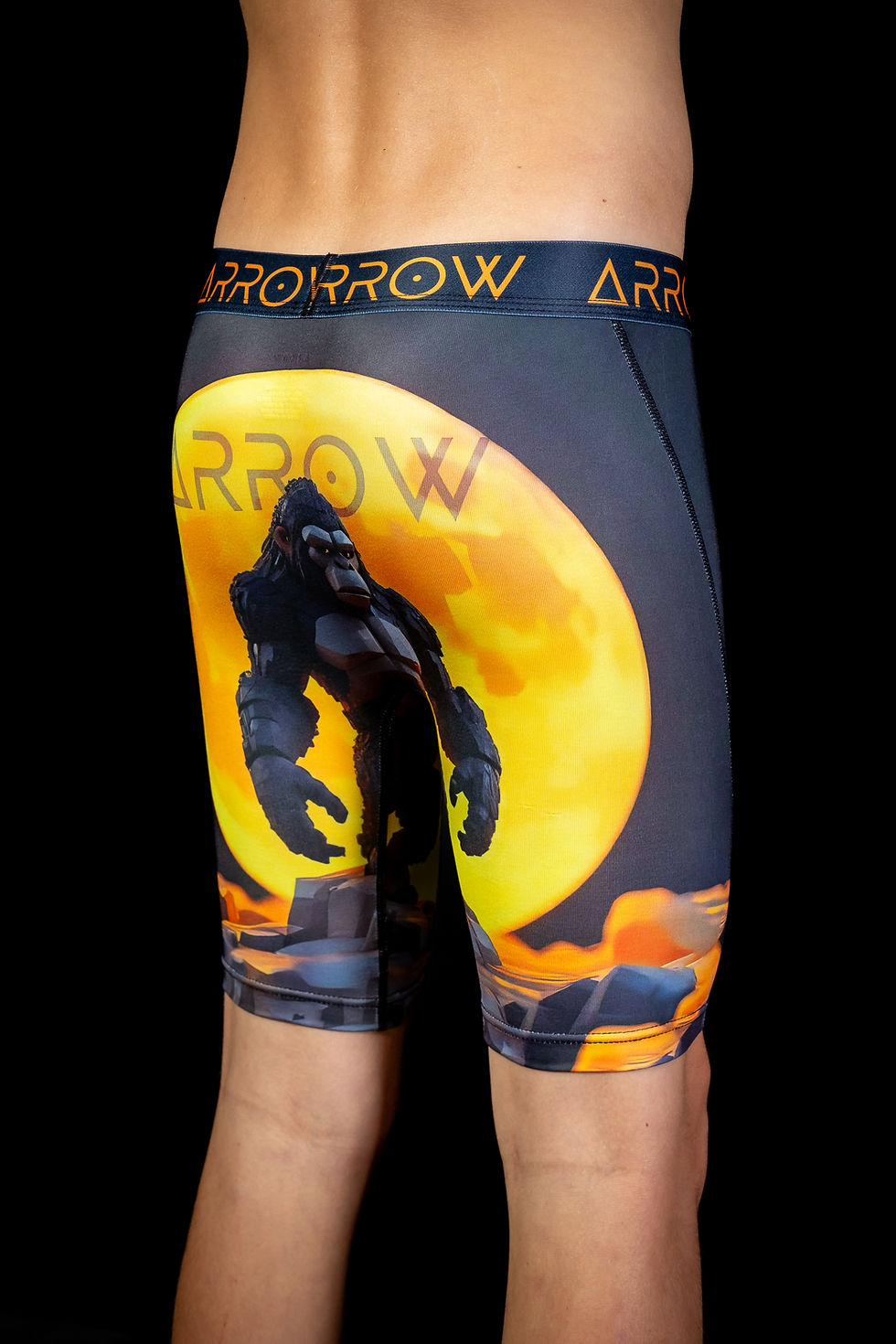 Gorilla in the Sun underwear front view.