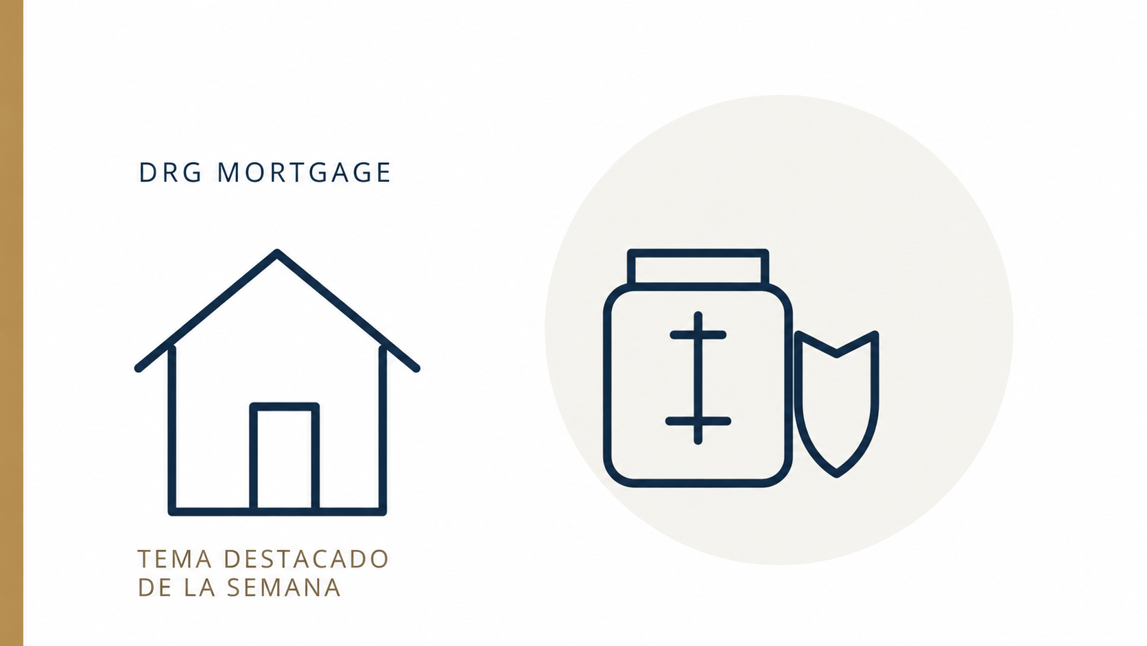 Una vivienda junto a un frasco de ahorro protegido ilustra la conservación de un colchón de ahorro después del cierre.