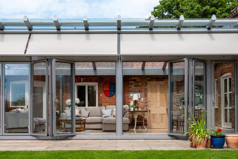 Winter Garden Glass Room Extension