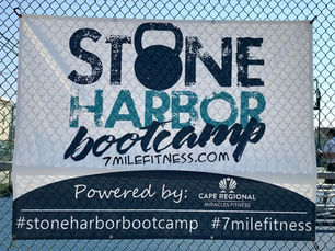 Basketball court boot camp