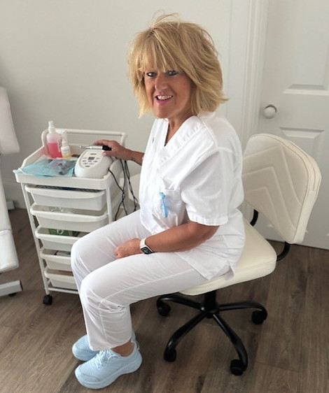 Amanda Webb, founder of Webb Feet Plymouth