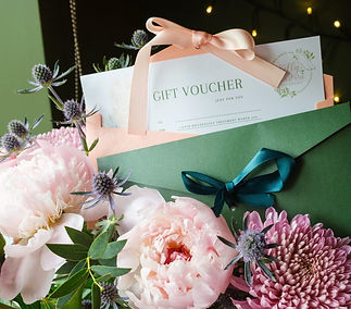 Beautifully packaged Reflexology gift voucher