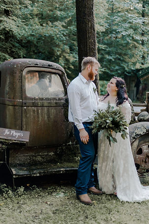 Jess Magee celebrating a beautiful destination wedding with the bride and groom.