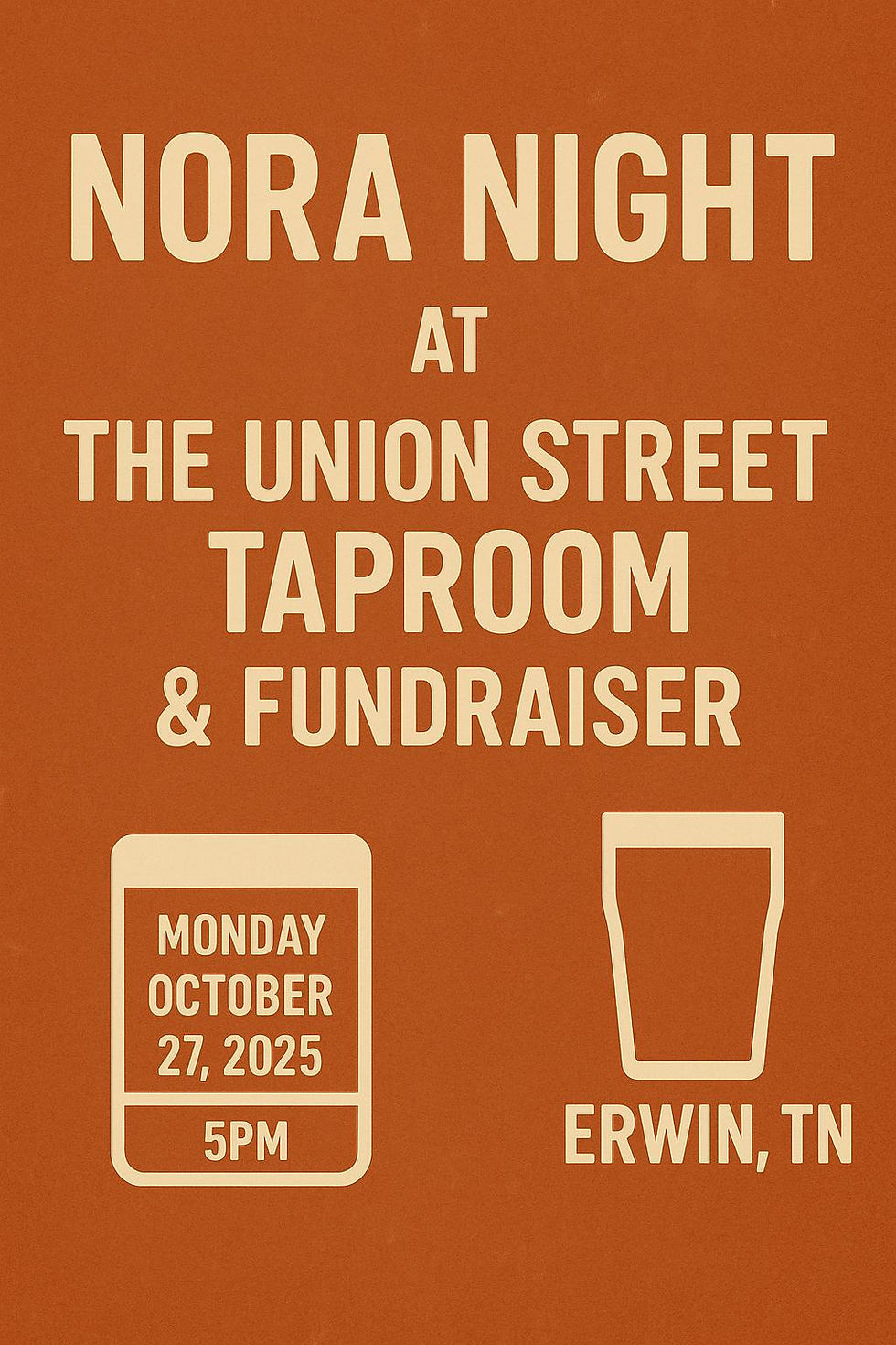 NORA Night at The Union Street Taproom