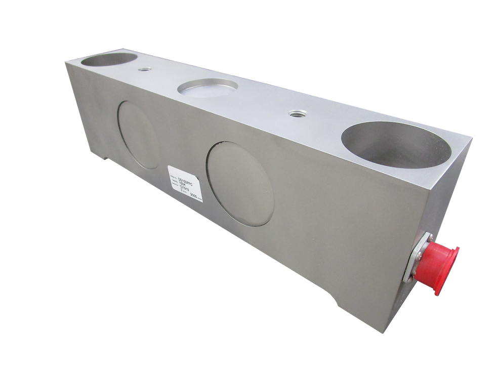 Force sensor used in steel mill rolling lines.