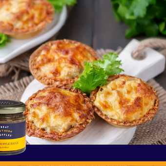 Truffle-infused Mini Quiches: Elevate Every Bite with Our Irresistible Recipe