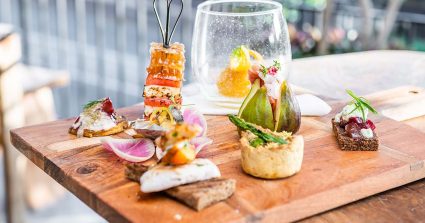 The Cabin Small Bar food board